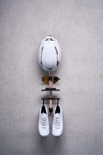 Bike Gear Rack, Wandhalterung für Helm, Sonnenbrille, Fahrradcomputer und Schuhe Bike Gear Rack, Wandhalterung für Helm, Sonnenbrille, Fahrradcomputer und Schuhe von Generisch