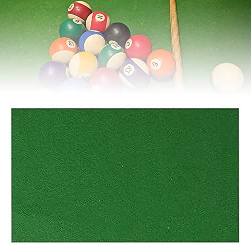 Billardtischdecke aus Filz für 3,4 m Snookertisch, Indoor-Sportspiel-Tischdecke in grüner Farbe, langlebig und stilvolle Option für Ihr Spielzimmer von Generisch