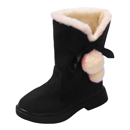 Black Friday, Winterstiefel Kinder Mädchen Warme Gefüttert Winterschuhe - Herbstschuhe Boots Bequeme Schuhe Gummistiefel Herbst Winter Wasserdicht Schneestiefel Warm rutschfeste von Generisch