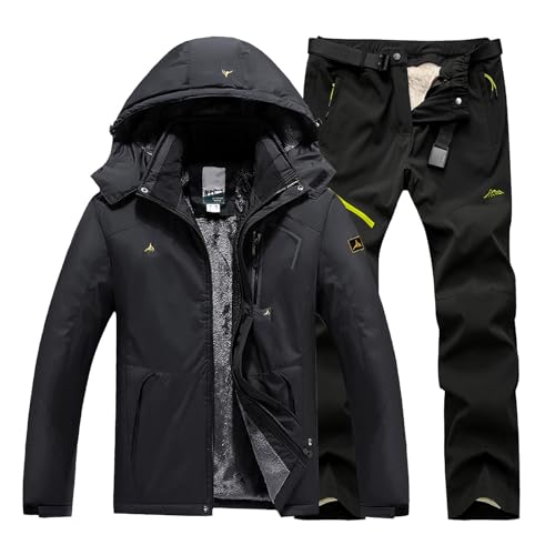 Blitzangebote des Tages, Skianzug Herren 2 Teilig Set Winter Thermoanzug Wasserdicht Skibekleidung Snowboardjacke Warm Ski Anzug Thermo Overall Snowboard Set Schneeanzug Langlaufski Set Blitzangebote des Tages, Skianzug Herren 2 Teilig Set Winter Thermoanzug Wasserdicht Skibekleidung Snowboardjacke Warm Ski Anzug Thermo Overall Snowboard Set Schneeanzug Langlaufski Set von Generisch