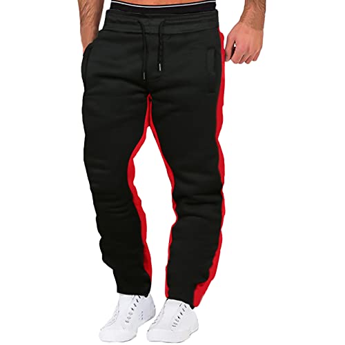 Bodybuilding Hose Trainingshose Herren Jogginghose Baggy Männer Hosen Sporthosen Sweathose Lang Damen Baumwoll Jogger Pants Grau Sport Sporthose Freizeithose Gym von Generisch