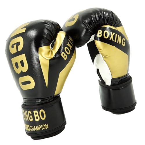 Box-Sparring-Handschuhe, verstellbare Boxhandschuhe, atmungsaktive Boxhandschuhe, bequeme, weiche Boxhandschuhe für Kickboxen und Muay Thai, leichte Trainingshandschuhe für Mädchen und Frauen, 21,6 x von Generisch