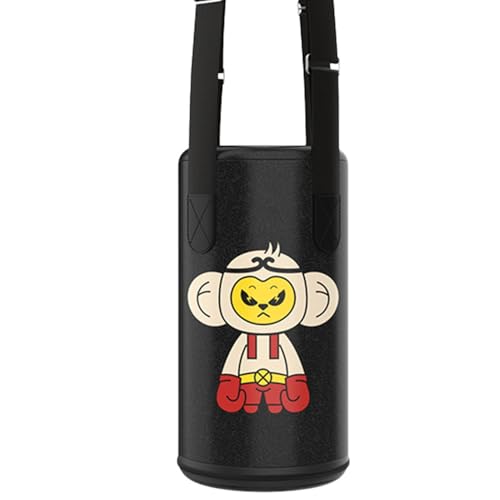 Generisch Box-Speedbag | Boxtrainingstasche Kinder Sandsack,Niedlicher Speedbag mit Aufhängegurten für Muay Thai, Judo, Karate, Boxen von Generisch