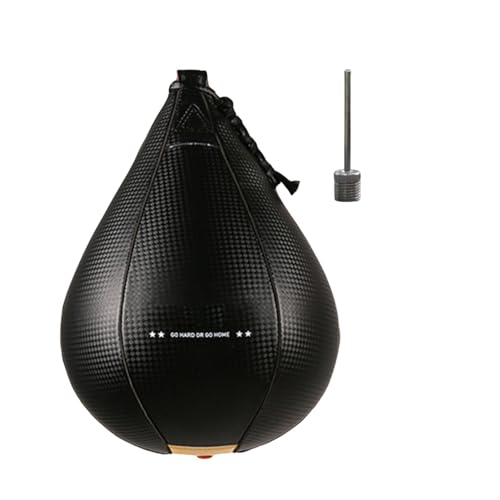 Boxball, PU-Leder-Speed-Tasche, Blasen-Übungs-Speed-Tasche, elastischer Speedball, Boxsack, Reflexball für Zuhause, Fitnessstudio, Boxen von Generisch