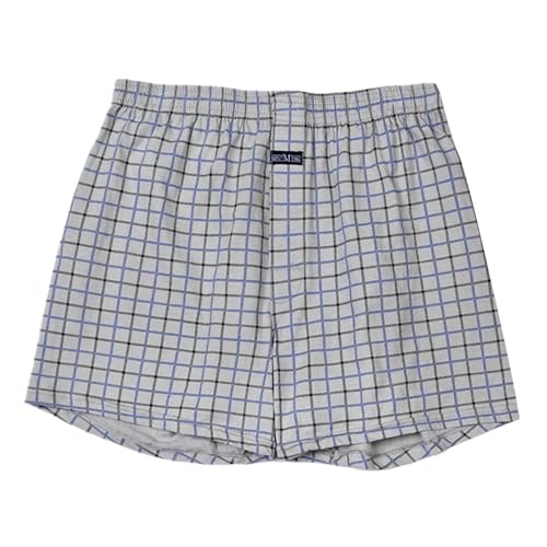 Boxershorts Herren Baumwolle, Boxershorts Herren Baumwolle Unterhosen - Stretch Unterwäsche Große Größen Sport Locker Männer Bequeme Retroshorts Schwarz Atmungsaktiv Retroshorts-Boxer von Generisch