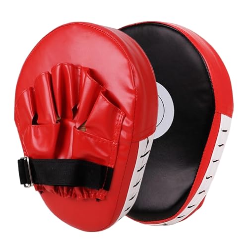 Boxhandschuhe, Boxpolster - Gebogene, verdickte MMA-Pads, Boxziel - Schlaghandschuhe für Erwachsene, stoßdämpfende Kampfsportpolster, Schlagpolster, Boxtrainingsausrüstung für Erwachsene und Kinder von Generisch