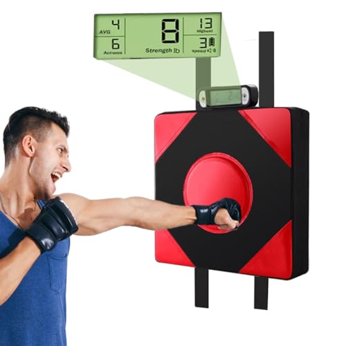 Boxkraftprüfmaschine, Kraftprüfung Sandsack mit Anzeigezähler, Wandmontage Boxsack Taekwondo-Maschine zur Beschleunigung der Hand-Augen-Reaktion und Koordination Boxkraftprüfmaschine, Kraftprüfung Sandsack mit Anzeigezähler, Wandmontage Boxsack Taekwondo-Maschine zur Beschleunigung der Hand-Augen-Reaktion und Koordination von Generisch