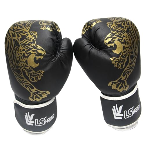 Boxsack-Handschuhe für Herren – Boxhandschuhe, -Training, Sparring, Muay Thai MMA Kickboxen, schwere Boxsack-Handschuhe, Trainingshandschuhe für Kickboxen, Kampftraining von Generisch