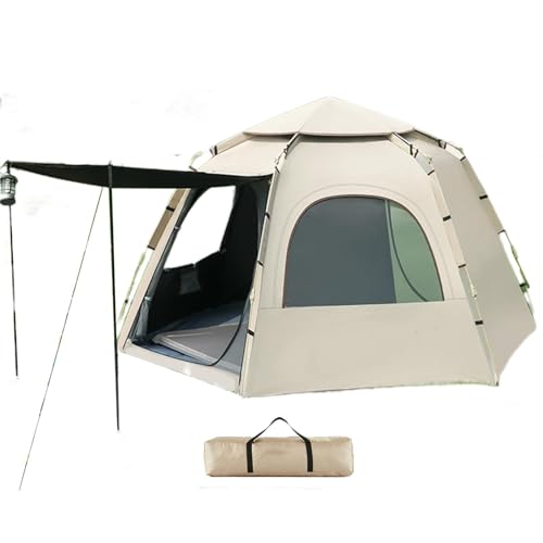 Camping Pop Up Zelt | Automatisches Pop-Up-Zelt | Wasserdichtes Campingzelt | Atmungsaktiv Easy Setup Zelt | Instant Outdoor Camping Zelt | Spring Easy Aufbau Camping Zelt zum Wandern Bergsteigen von Generisch
