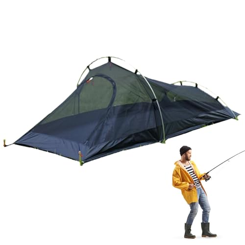 Campingzelte, Zelte für Camping 1 Person - 1-Personen-Zelt zum Camping,Wasserdichtes, winddichtes Zelt mit atmungsaktivem Netz, einfach aufzubauende tragbare Kuppelzelte für Camping von Generisch