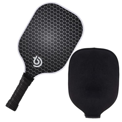 Carbonfaser-Schläger, Carbonfaser-Set | Leichtes -Paddel aus Kohlefaser | Honeycomb Core Pickle Ball Set Comfort Grip Outdoor-Zubehör für Damen und Herren von Generisch