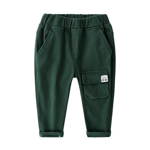 Cargohose Jungen, Baggy Jogginghose Jungen, Cargo Hose Jungen Kinder Baggy Lange Hosen Für - Skater Stretch Jogginghose Loose Fit Softshellhose Regular Pants Mit Gummizug Outdoorhose von Generisch