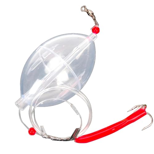 Clear Bobbers Kit, Bubble Floats Angelposen,Fliegenfischen schwimmt transparent - Slip Bobbers Set Angelkorken, Posen und Bobber von Generisch