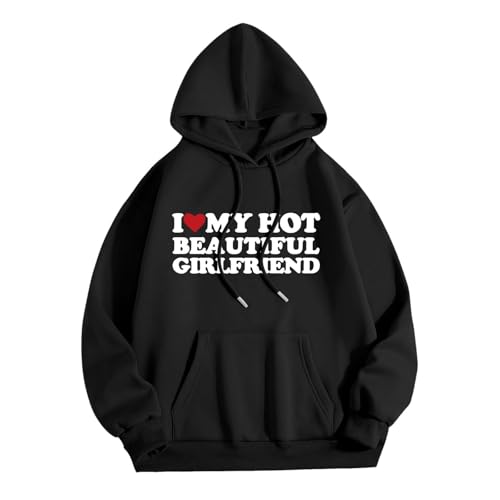 Damen Sweatjacke mit Kapuze Langarm Kapuzenpullover Sweatshirt Reißverschluss Sport Kurze Jacke Crop Hoodie Winter Langarm Rundhals Leichter Herbst Casual Pullover Hoody mit Kapuze Schwarze Pullover von Generisch