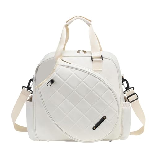 Damen-Tennistasche, Tennisschlägertasche,Wasserdichte Tennis-Umhängetasche | Tennisschläger-Umhängetasche Mit Verstellbarem Riemen- Und Griff, Passend Für Badmintonschläger Und Tennisschläger Damen-Tennistasche, Tennisschlägertasche,Wasserdichte Tennis-Umhängetasche | Tennisschläger-Umhängetasche Mit Verstellbarem Riemen- Und Griff, Passend Für Badmintonschläger Und Tennisschläger von Generisch