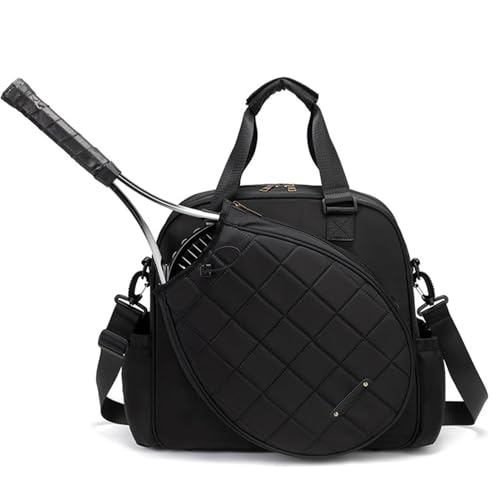 Damen-Tennistasche, Tennisschlägertasche,Wasserdichte Tennis-Umhängetasche | Tennisschläger-Umhängetasche Mit Verstellbarem Riemen- Und Griff, Passend Für Badmintonschläger Und Tennisschläger Damen-Tennistasche, Tennisschlägertasche,Wasserdichte Tennis-Umhängetasche | Tennisschläger-Umhängetasche Mit Verstellbarem Riemen- Und Griff, Passend Für Badmintonschläger Und Tennisschläger von Generisch