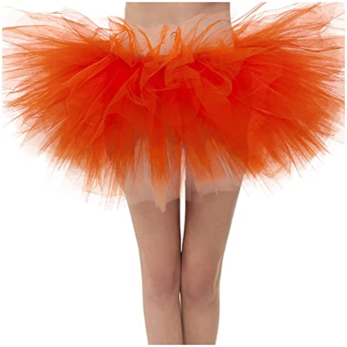 Damen Tutu Karneval Klassisch, Schmetterling Kostüm Damen Ballettrock, Fee Röcke A-Linie Mini Rock Unregelmäßiger Tutu Rock Elastisch Tanzrock, Für Fancy Dress Halloween Kostüm von Generisch