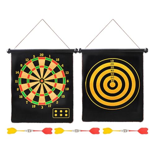 Dart -Board für Kinder, Magnetic Dart Board,Party Play Game Indoor Outdoor - Magnetisches Dartboard doppelseitiges Dart -Brettspiel für Kinder Erwachsene im Innen- und Außenbereich von Generisch