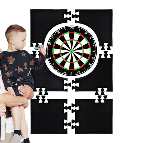 Dartscheiben-Rückwand-Wandschutz, Dartscheiben-Rückwand | 27x40 Zoll Dartscheiben-Wandhalter | Erweiterter -Dart-Wandschutz, Dartscheiben-Rückwandschutz, Großes Dart-Zubehör Für Bar, Dart-Spiele von Generisch