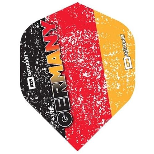 Datadart Dart Flights, Nations Designs, Nr. 2, Standard, Deutschland, 1 Set mit 3 Flights Datadart Dart Flights, Nations Designs, Nr. 2, Standard, Deutschland, 1 Set mit 3 Flights von Generisch