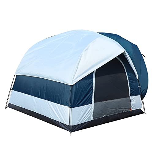 Doppelschichtiges wasserdichtes SUV-Zelt für 3-4 Personen – Universal Heckklappe Campingzelt für Familienreisen – Autozelt mit UV-Schutz von Generisch