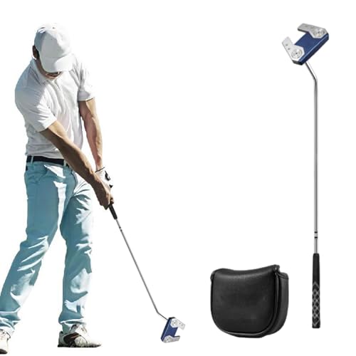 Edelstahl-Golf-Putter | Herren-Golf-Putter – Zwei-Wege-Putterschläger für Rechts- oder Linkshänder, Golf-Putter von Generisch