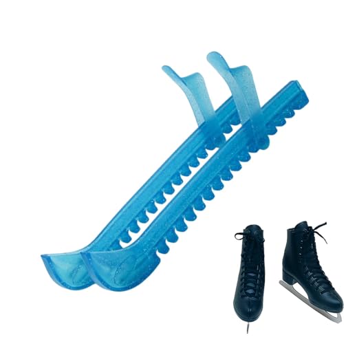 Eiskunstlauf-Schutz – Überlegener Schutz, PVC-Material | Maximale Einstellbarkeit, Sport-Hockey-Klingenschutz, Klingenschutz, rutschfest, verschleißfest, für Geschenke für Eislaufliebhaber, Männer, Fr von Generisch