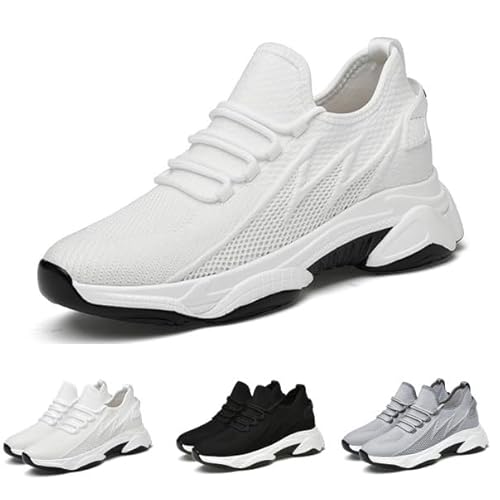 Elevator Schuhe Herren, Walking Schuhe Herren, Elevate Shoes Herren 10 cm Unsichtbare Höhenerhöhung Mesh Sneaker Elevator Schuhe Die Größer Machen Sport Walkingschuhe Leicht Trainers Sportschuhe Elevator Schuhe Herren, Walking Schuhe Herren, Elevate Shoes Herren 10 cm Unsichtbare Höhenerhöhung Mesh Sneaker Elevator Schuhe Die Größer Machen Sport Walkingschuhe Leicht Trainers Sportschuhe von Generisch
