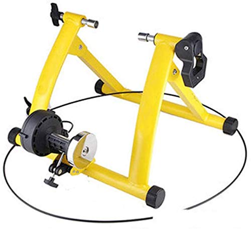 Fahrrad Rollentrainer Fahrrad Roller Rollentrainer Rennrad Indoor Heimtrainer Heimtraining 6-Gang-Fahrradtrainer mit Magnetwiderstand, Rennradtrainer, Fahrradtrainer von Generisch