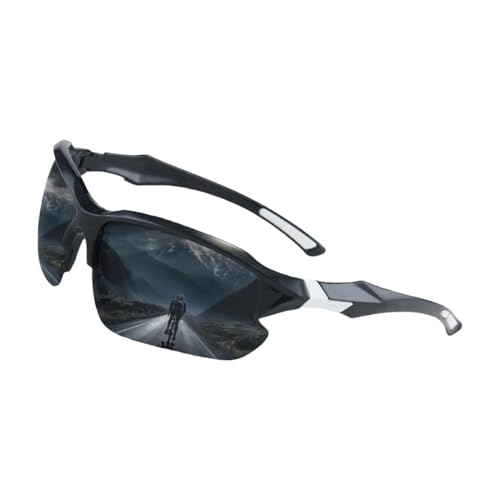 Fahrrad-Sonnenbrille, trendige Lauf-Sonnenbrille für Damen, Outdoor-Sonnenschutz, Strand-Volleyball-Sonnenbrille von Generisch