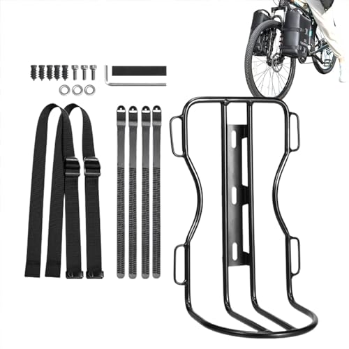 Fahrradgepäckträger,Fahrradgepäckträger - Cargo Carrier Gepäckträger für Fahrrad,Multifunktionale Fahrradträger für Citybikes, Mountainbikes und Rennräder von Generisch