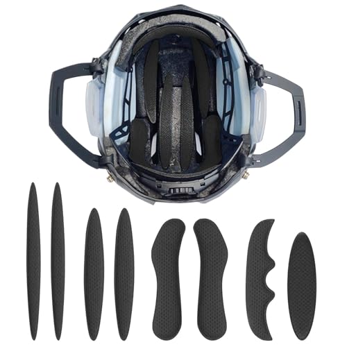 Fahrradhelm-Pad-Liner - Belüftete Weiche Fahrradhelm-Innenpolster | Atmungsaktives Helm-Innenpolster-Kit | Universelles Helmfutter-Zubehör Mit Bequemem Design | Polsterung Für Fahrräder Motorräder Fahrradhelm-Pad-Liner - Belüftete Weiche Fahrradhelm-Innenpolster | Atmungsaktives Helm-Innenpolster-Kit | Universelles Helmfutter-Zubehör Mit Bequemem Design | Polsterung Für Fahrräder Motorräder von Generisch