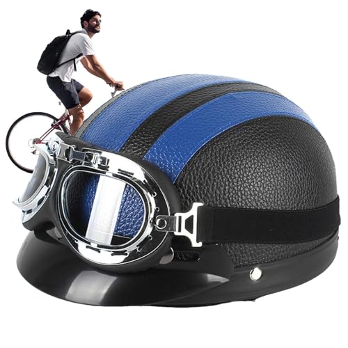 Fahrradmütze – Japanische Vintage-Fahrradmütze, leichter Sonnenschutz, klassischer Stil, Fahrradhelm, Radfahrer, Retro, Halbmütze, leichte schützende Kopfbedeckung für Rennradfahren Fahrradmütze – Japanische Vintage-Fahrradmütze, leichter Sonnenschutz, klassischer Stil, Fahrradhelm, Radfahrer, Retro, Halbmütze, leichte schützende Kopfbedeckung für Rennradfahren von Generisch