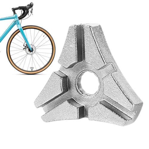 Fahrradspeichenschlüssel,Fahrradspeichenschlüssel - Fahrrad-Speichenschlüssel-Werkzeug - Sechs-Loch-Design, 20 CR Stahl-Fahrradspeichenschlüssel zum Zentrieren und Reparieren von Fahrradrädern von Generisch