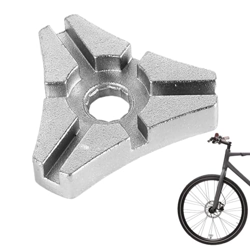 Fahrradspeichenschlüssel,Fahrradspeichenschlüssel | Speichenschlüssel Speichenwerkzeug - 20CR Stahl-Fahrradspeichenschlüssel mit Sechs-Loch-Design zum Zentrieren und Reparieren von Fahrradrädern von Generisch