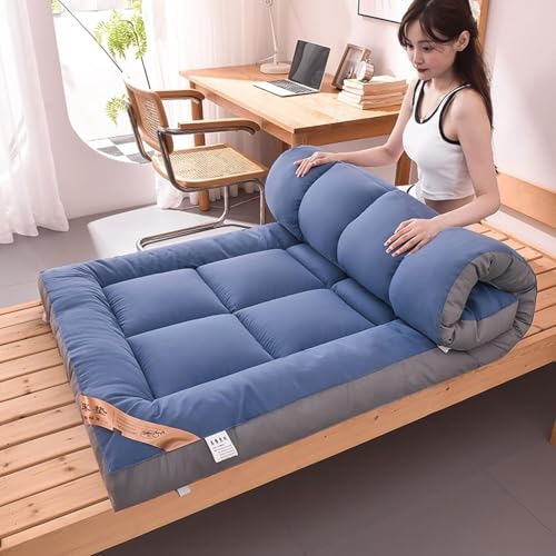 Faltbare Bodenmatratze im japanischen Stil für Familiencamping und Schlafsaal, Futon-Bodenmatte, aufrollbare Schlafmatte für Sofa von Generisch