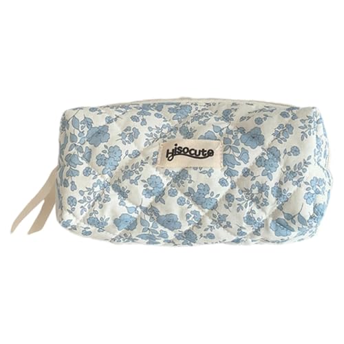 Federmäppchen für die Schule, weiches Federmäppchen | Florale multifunktionale Briefpapiertasche | Weiche Make-up-Tasche, wasserdichte Stifttasche für Stifte, Bleistifte, Radiergummis, Farbstifte von Generisch