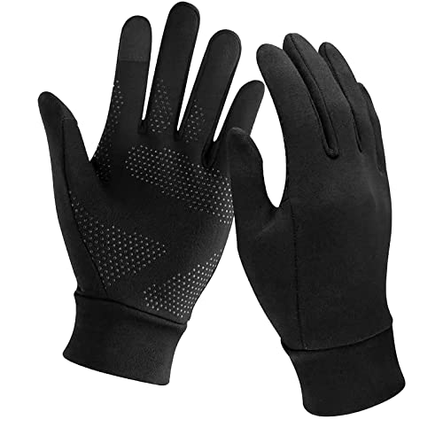 Fingerhandschuhe Für Damen Herren Anti-Rutsch Motorrad Laufhandschuhe Synthetic Strickhandschuhe Touchscreen Mittens Angeln Camping Winter Handschuhe Im Freien Sport Gestrickt Vollfingerhandschuhe von Generisch