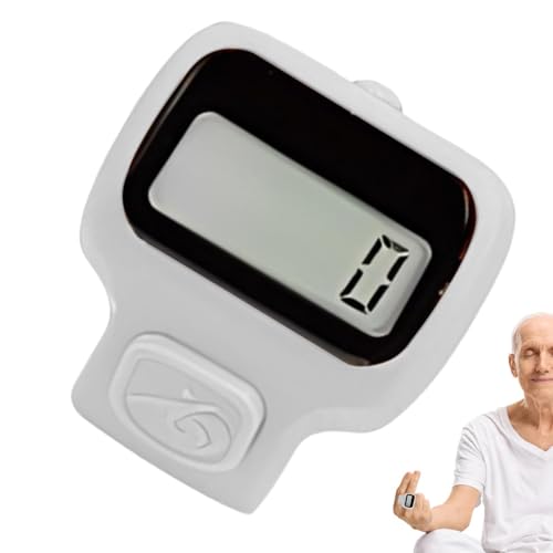 Fingerzähler - Digitaler Fingerzähler | Elektronischer Fingerzähler | Handheld Clicker Zähler Tragbarer Elektronischer Finger Tally Zähler Handheld Clicker Zähler für Coaching Kompakter Fingerzähler von Generisch