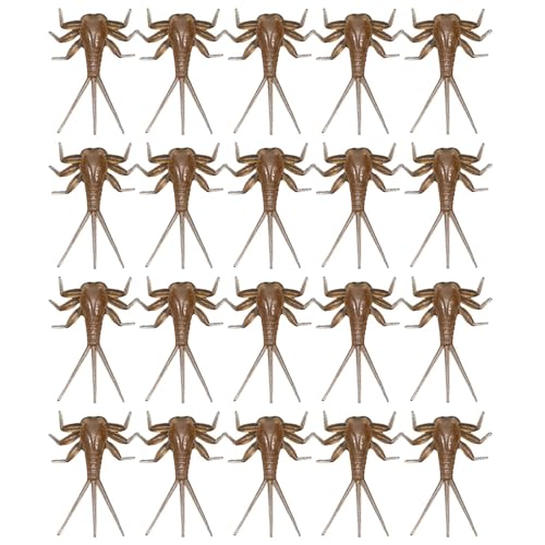 Fliegenfischen für Forellen, weiche Köder - 20x realistische Fly Lippen zum Binden von Fliegen | Nymphkörperkomponenten, handgebundene Forellenfischereiköder, Fliegenfischereiseortiment für Bass, Fore Fliegenfischen für Forellen, weiche Köder - 20x realistische Fly Lippen zum Binden von Fliegen | Nymphkörperkomponenten, handgebundene Forellenfischereiköder, Fliegenfischereiseortiment für Bass, Fore von Generisch