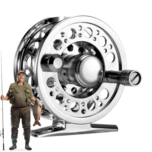 Fliegenfischrolle, Fliegeneis-Angelrolle | Trollingrolle Fliegenrolle - Angelrolle mit Schnellverschluss, Fliegenfischrolle aus Aluminiumlegierung, Angelrolle für Salzwasser und Süßwasser Fliegenfischrolle, Fliegeneis-Angelrolle | Trollingrolle Fliegenrolle - Angelrolle mit Schnellverschluss, Fliegenfischrolle aus Aluminiumlegierung, Angelrolle für Salzwasser und Süßwasser von Generisch