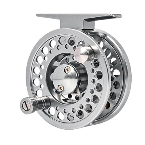 Fliegenrutenrolle, Aluminium-Fliegenrolle | Leichte Baitcaster-Rollen,Angelrolle aus Aluminiumlegierung für Herren, Angelausrüstung, Angelzubehör von Generisch