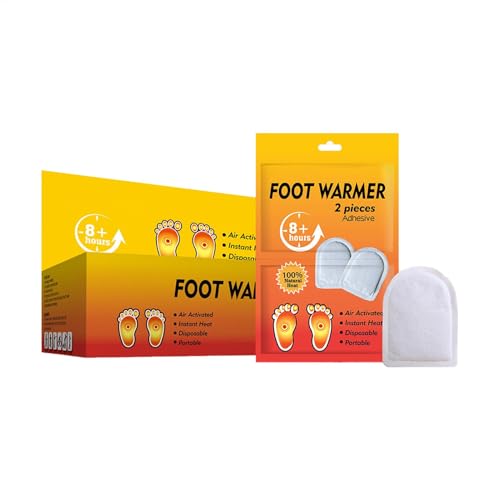 Foot Heat Warmers, Toe Heating Pads, Long-Lasting Toe Warming Packs, Foot Warming Patches, Adhesive Foot Warmers, Toe Warming Patches, Sports Foot Heat Warmers, Foot Warming Packs von Generisch