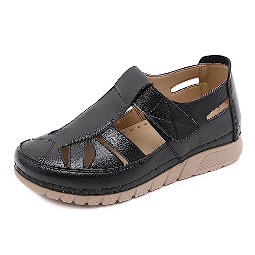 Frauen Keile Sandalen Sommer Casual Pump Sport Sandalen Gladiator Offene Spitze Plattform Schuh Römischen Vintage Sandale Schuhe von Generisch