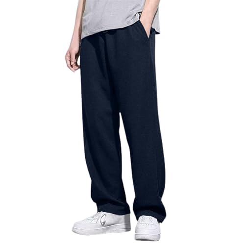 Freizeithose Herren Jogginghose Lang Baggy Bodybuilder Hose Track Pants Sport Sporthose Sweatpants Bodybuilding Sweathose Baumwolle Trainingshose Hosen Schlupfhose von Generisch