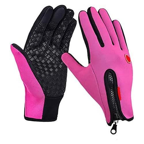 Frostfit - Thermo Handschuhe Herren Damen Perfekt für Jedes Abenteuer - Fahrradhandschuhe Winter Touchscreen Anti-Rutsch Winddicht Handschuhe Autofahren Radfahren Skifahren Outdoor Arbeiten Schwarz von Generisch