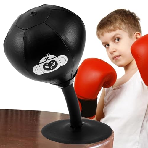 Fun Punch Rage Bag – Desktop-Boxsack, Boxsack mit super starker Saugkraft, Speedballs, Stress-Buster-Sandsack-Boxsäcke mit Saugnapf für Kinder, Jugendliche, Erwachsene von Generisch