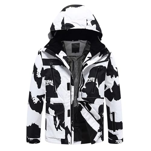 Funktionsjacke Herren, Skijacke Herren Winddicht Winterjacke Atmungsaktiv Winter Funktionsjacke Snowboardjacke Mit Kapuze Fleecejacke Gefüttert Outdoorjacke Verdickt Softshelljacke Funktionsjacke Herren, Skijacke Herren Winddicht Winterjacke Atmungsaktiv Winter Funktionsjacke Snowboardjacke Mit Kapuze Fleecejacke Gefüttert Outdoorjacke Verdickt Softshelljacke von Generisch