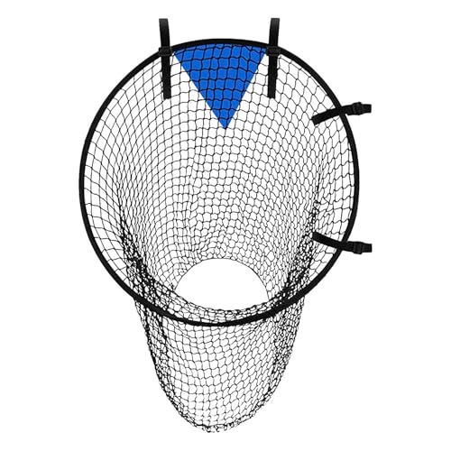 Fußballtrainingennetz, Fußball werfen Nets - Fußball werfen Zielnetz - Tragbares Tool für Fußballtraining im Freien, Trainingsausrüstung für Fußballliebhaber oder Spieler von Generisch