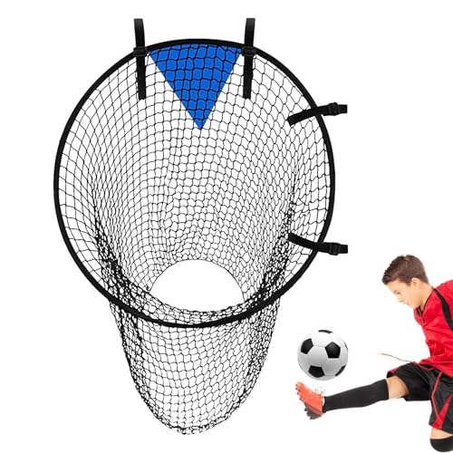 Fußballziele für das Tortraining, Top Bins Fußballziele - Fußball-Trainingsziel - Multisport-Zielnetz, Fußballtasche, stabiles, stabiles Fußballzubehör für das Fußballtraining von Generisch